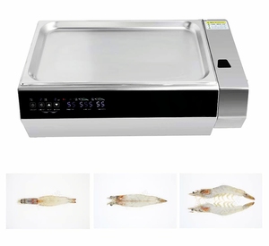 Pequeña Máquina Inteligente de desvenado de camarones, máquina de apertura de corte trasero para pelar gambas - Product Image 1
