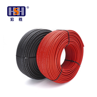 Câble solaire électrique en cuivre étamé H1Z2Z2-K 4mm2 6mm2 10mm2 fabriqué en Chine