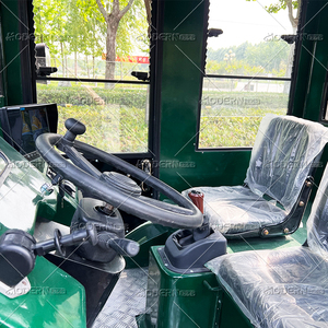 Train sans rails vert et blanc en acier, 42 places, pour enfants et adultes, grande capacité, manège familial pour parc d'attractions, certifié CE - Product Image 4