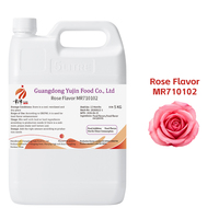 Essence de rose alimentaire soluble dans l'huile à faible MOQ pour la pâtisserie, la confiserie et les garnitures