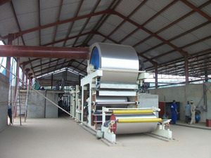 Mô hình hoàn chỉnh máy làm giấy vệ sinh loại 1575 máy sản xuất giấy vệ sinh tái chế - Product Image 3