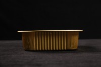 Contenants en aluminium de qualité alimentaire, fabriqués directement en usine, résistants au four, avec couvercle en plastique PP, vente en gros, prix compétitif