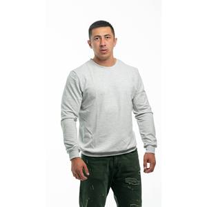 Sudadera Ajustada para Hombre, 30/2 Algodón Peinado, 95% Algodón, 5% Lycra, Gruesa, Elástica, Cálida, Informal, Deportiva, Fabricante - Product Image 1