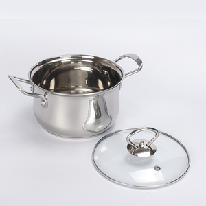 Good miss — casserole en acier inoxydable poli brillant, pot pour le ragoût avec Double manche et Double fond - Product Image 2