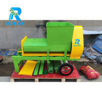 Moteur 220v/380v 5.5KW Machine à ensiler le maïs Machine d'ensilage du maïs Machine d'emballage d'ensilage du maïs