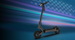 Patinete Eléctrico Plegable G4 con Pantalla Táctil, 6 Luces LED, Doble Freno de Disco, Resistente al Agua, Suspensión Completa, 25 km/h, para Campus - Product Image 2