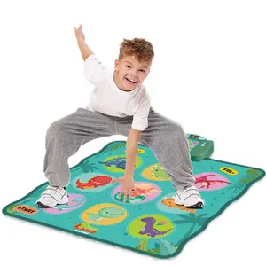 室内玩具恐龙舞蹈音乐毯儿童舞蹈垫舞蹈健身垫