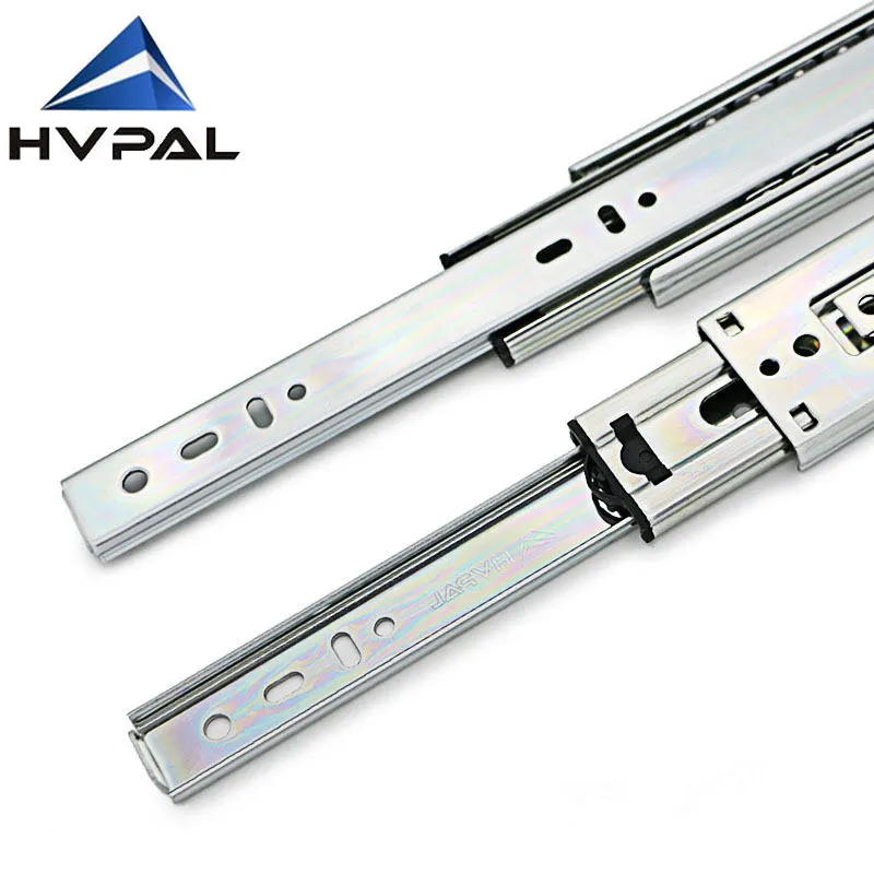 Hvpal personalizado 35mm 3513 equipo industrial médico de alta resistencia herramienta cajón diapositivas cierre suave cajón deslizante cajón corredores