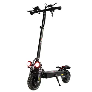 EU USA 1200 W 2400 W Langstrecken-Elektro-Scooter Fette Reifen schnell klappbarer Elektromotorrad-Scooter für Erwachsene