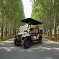 Voiturette de golf électrique 4 places de qualité supérieure pour usage en club