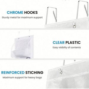 Sac de rangement pliable à 6 poches pour porte, idéal pour le rangement et l'utilisation facile, vente chaude 2021 - Product Image 5