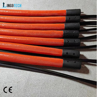Selang PTFE Tahan Korosi Suhu Tinggi 1/4 inci 6mm untuk Pengondisian Daun Tembakau dan Sirkulasi Udara Panas