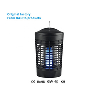 Lampe électrique intelligente anti-moustique MA-7W plastique ABS intérieur 7W Tube UV suspendu conception mouches mites Bug Zapper