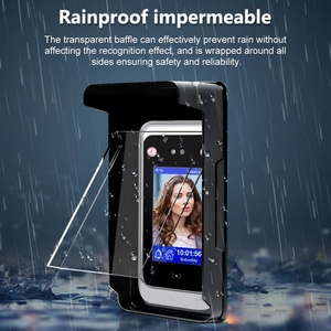 Outdoor Acrylic Rain-Proof Cover for Access Control <b>System</b> Facial Recognition Device Door <b>Intercom</b> Customizable Thickness - Product Image 2