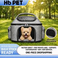 Sac de transport souple pour animaux de compagnie, sac de transport respirant en maille pour chat, sac de voyage pour chien, sac de transport portable pour animaux de compagnie avec bandoulière pour petits animaux