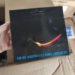 Limpiador de cadena de bicicleta de plástico azul, limpiador de cadena reutilizable para mantenimiento de bicicletas de montaña, herramienta de limpieza - Product Image 5