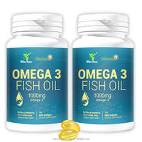 Wins Town Glutathion Softgel Oil COQ 10 Capsules Oméga-3 Huile de poisson Vitamine Softgel Magnésium Pilule Huile d'onagre
