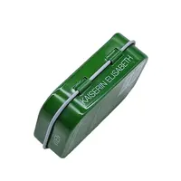 Mini Tapa rectangular con bisagras, caja de embalaje de lata