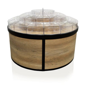 Best Selling <strong>Acrylic</strong> Bulk Bins Dispenser For Retail With Easy Refill Lid - Product Image 5