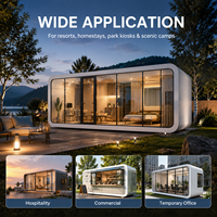 Maison mobile préfabriquée modulaire Apple Cabin à 3 chambres et 2 étages pour une utilisation en résidence de villégiature familiale