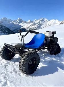 Kart à chenilles <span class=keywords><strong>pour</strong></span> neige et glace, châssis tubulaire en acier, <span class=keywords><strong>pour</strong></span> zones scéniques et sites de divertissement tout-terrain, type motoneige - Product Image 2