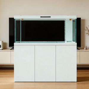 <span class=keywords><strong>Acuario</strong></span> de Vidrio Ultra Transparente de Lujo de 200 cm, Pecera Grande con Mueble, Juego Completo <span class=keywords><strong>para</strong></span> Hogar y Oficina - Product Image 2