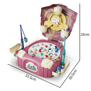 <span class=keywords><strong>Gioco</strong></span> di <span class=keywords><strong>Pesca</strong></span> Musicale Elettrico Rotante per <span class=keywords><strong>Bambini</strong></span>, Giocattolo Interattivo Familiare Genitore-Figlio Molto Popolare - Product Image 2