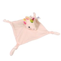 Nouveau-né lapin Animal éléphant doux bébé couette et serviette Lovey couverture de sécurité en peluche jouet bébé couverture de sécurité