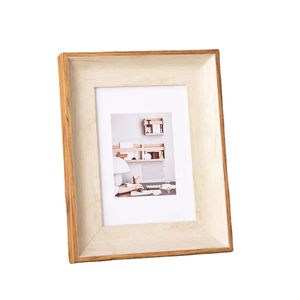 Modern Minimalism 6 Inch Desktop Ornaments Home Decor Retro Wood Light Photo <b>Frame</b> - Product Image 1
