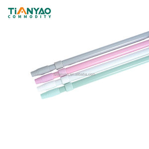 天耀 TY-PT35 伸缩式铁质涂层耐用加长拖把扫把杆油漆延长杆带端盖 - Product Image 2