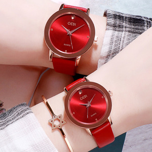 นาฬิกาควอทซ์สายคู่ ดีไซน์สวยงาม ทันสมัย หรูหรา ระดับไฮเอนด์ กันน้ำ - Product Image 3