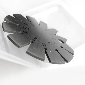 Winkelmessvorlage aus Edelstahl, runde Form, Winkelmesser für Holzbearbeitung, Klingen, Meißel, Hobel - Product Image 6