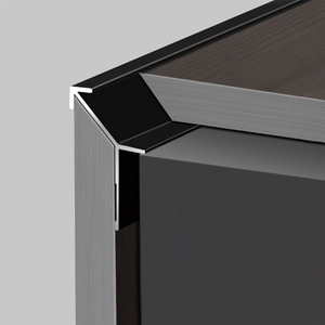 Bandes professionnelles personnalisées d'angle de panneau de mur à angle droit d'alliage d'aluminium pour <span class=keywords><strong>le</strong></span> <span class=keywords><strong>coin</strong></span> extérieur de mur - Product Image 1