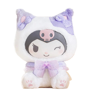 Caja Sorpresa de la Serie Meow Meow Play With Kittens de Personajes de <span class=keywords><strong>Sanrio</strong></span>: Colgante de Peluche de Melody, Cinnamoroll, Kuromi, Kt, <span class=keywords><strong>Pochacco</strong></span> y Pom Pom - Product Image 1