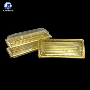 Lebensmittel Luxus verpackung zum Mitnehmen Go Bento Boxen Einweg zum Mitnehmen Sushi Togo Box Kunststoff PET Recycelbar - Product Image 2