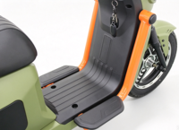 Moto électrique U2 d'usine 60V 20Ah longue autonomie 1500W, cyclomoteur électrique pour adultes pour les trajets urbains au Brésil
