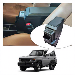 Groothandel 2025 Lc76 Lc71 Draagbare Auto Koelkast Armsteun <span class=keywords><strong>Mini</strong></span> Koeler Vriezer Box Auto Koelkasten Voor Land Cruiser 71 76 - Product Image 1