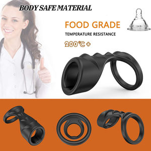 Silikon horoz halka gecikmeli erkek boşalma uzatır ve erektil Penis halkası seks oyuncakları - Product Image 3