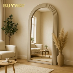 Décoration de maison personnalisée Grande et ancienne décoration murale Miroirs debout pleine longueur en bois avec cadre pour le salon - Product Image 1