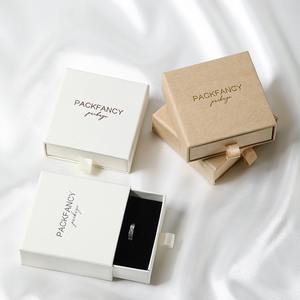 Luxury Custom Logo Material Paper <b>Box</b> for Jewelry Gift Packaging <b>Recycled</b> Materials UV Coating Matt Glossy Spot UV - Product Image 3