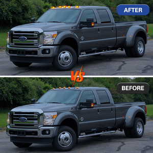 Xe Dẫn <span class=keywords><strong>Cab</strong></span> mái giải phóng mặt bằng đèn <span class=keywords><strong>Cab</strong></span> đánh dấu đèn cho Ford F-250 F-350 F-450 F-550 F650 F750 siêu nhiệm vụ 1999 - 2016 - Product Image 5