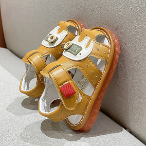 Sandales de plage antidérapantes à semelle souple pour bébés et tout-petits, sandales décontractées pour nouveau-nés, chaussures d'été pour enfants - Product Image 4