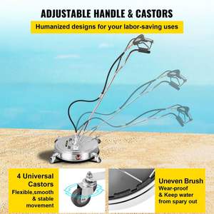 DB Wholesale 4000 PSI Lavadora a presión 21 ''Limpiador de superficies máximo con 3 boquillas Nuevo para una limpieza eficiente de calzadas y aceras - Product Image 5