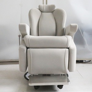 Chaise de salon de barbier rétro noire électrique de luxe premium nouveau design mobilier de salon chaise de barbier pour hommes - Product Image 2