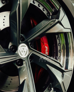 Nouvelles jantes XINLAI personnalisées en chrome poli, forgées en deux parties, à rayons multiples, pour M4/M5 Audi et Jeep - Product Image 4