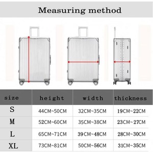 Funda Protectora Extensible para Maleta, Diseño Moderno y Elegante, de Plástico, Venta Caliente 2023, Fábrica con Certificación BSCI - Product Image 6