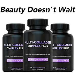 Capsules de collagène marin Super Glut OEM en marque blanche pour l'éclat et l'anti-âge, enrichies en vitamines, pour adultes - Product Image 1