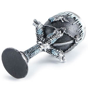 Gobelet en plastique antique 3D, fantaisie, roi loup, gobelet en acier inoxydable, chanson de glace et de feu, verre médiéval, gobelet en résine, gobelet à neige fondante - Product Image 4