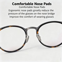 Montures de lunettes rondes en titane à mémoire de forme pour hommes, flexibles et de haute qualité