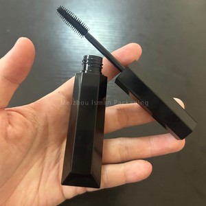 ISMAN - Tubo de Rímel de Lujo de 12 ml con Forma de Diamante, Envase de Plástico Negro Brillante para <span class=keywords><strong>Pestañas</strong></span>, Logotipo Personalizado, Venta al por Mayor - Product Image 6
